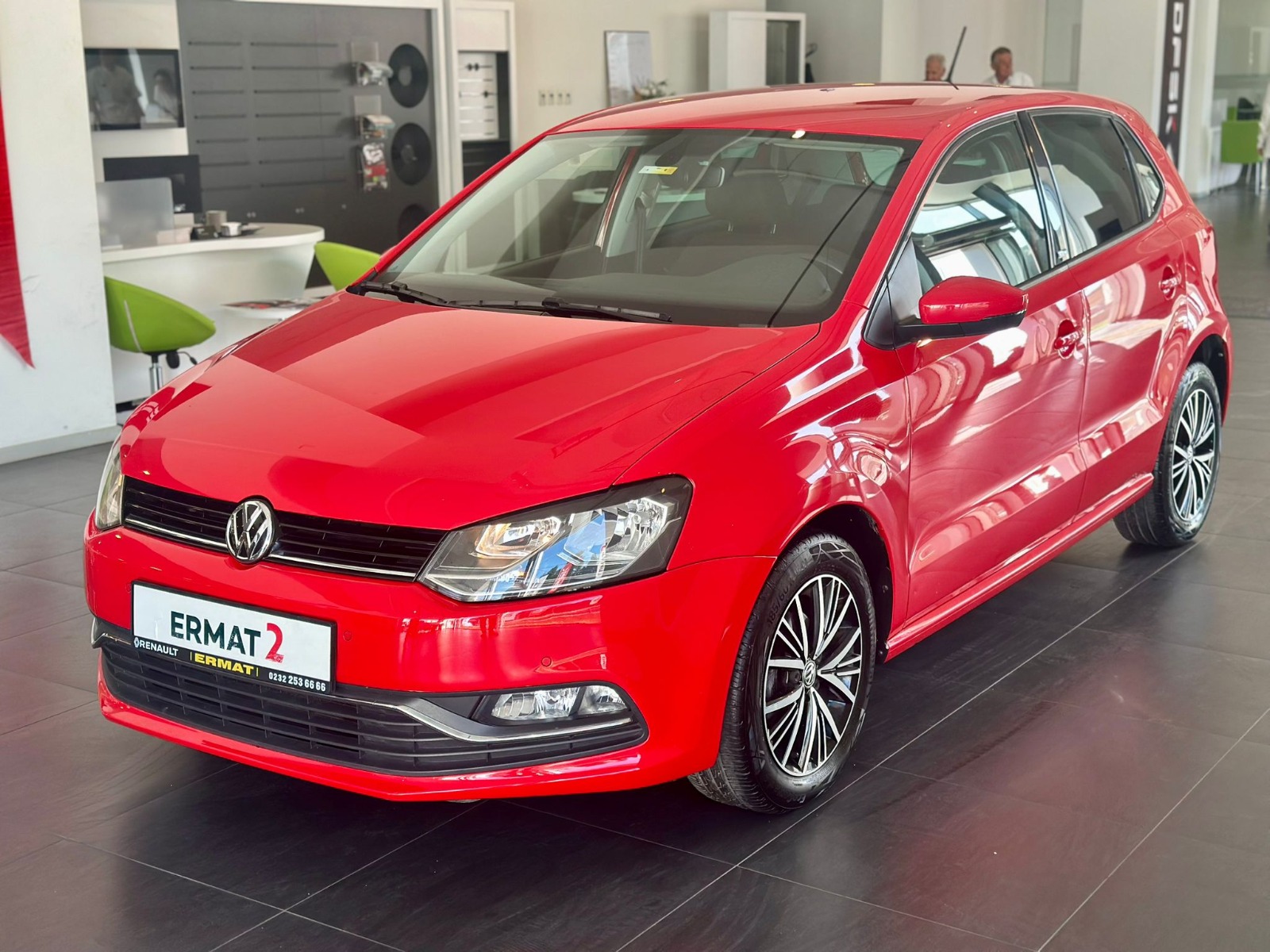 2016 Benzin Otomatik Volkswagen Polo Kırmızı Ermat Motorlu Araçlar ve Tarım Ürünleri Sanayi Ticaret A.Ş.