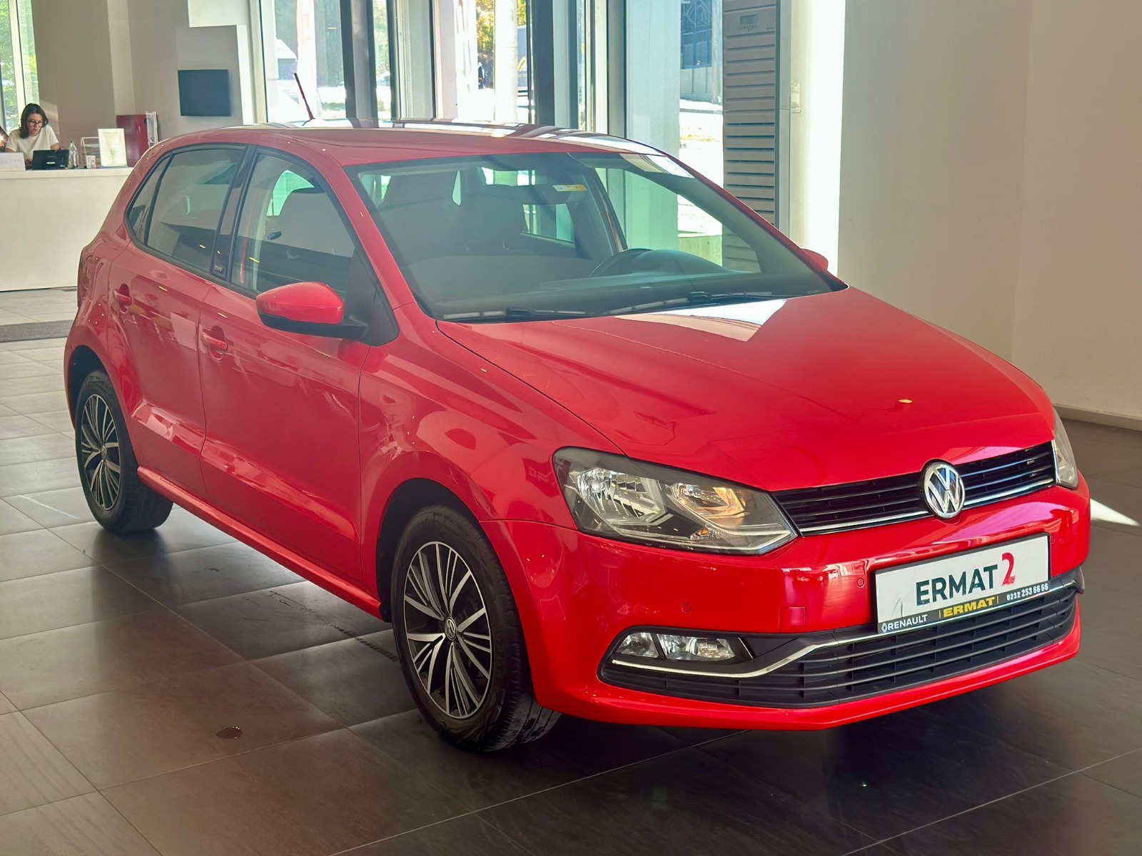 2016 Benzin Otomatik Volkswagen Polo Kırmızı Ermat Motorlu Araçlar ve Tarım Ürünleri Sanayi Ticaret A.Ş.