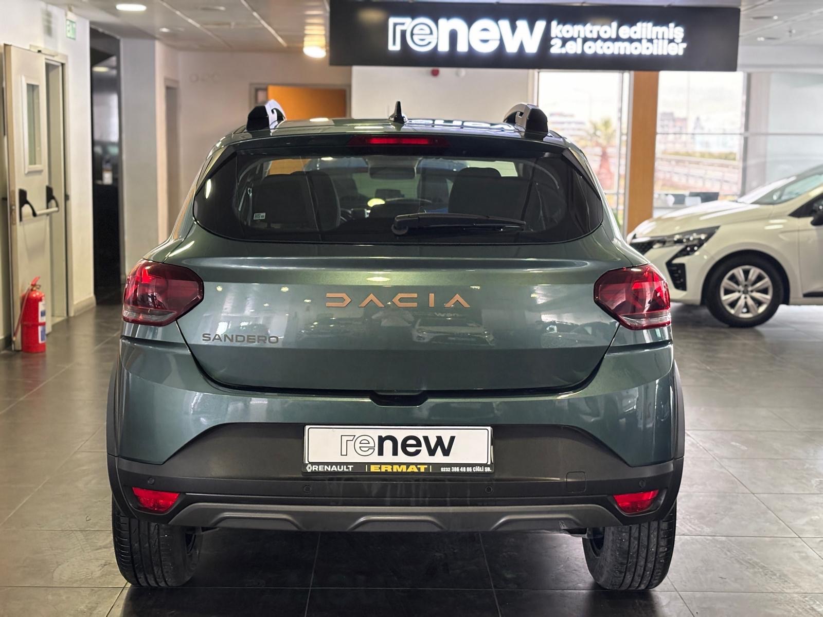 2025 Benzin Otomatik Dacia Sandero Stepway Yeşil Ermat Motorlu Araçlar ve Tarım Ürünleri Sanayi Ticaret A.Ş.