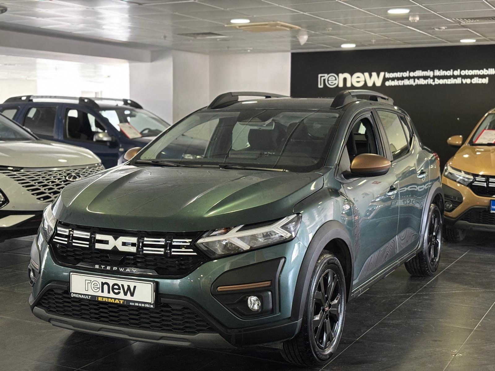 2025 Benzin Otomatik Dacia Sandero Stepway Yeşil Ermat Motorlu Araçlar ve Tarım Ürünleri Sanayi Ticaret A.Ş.
