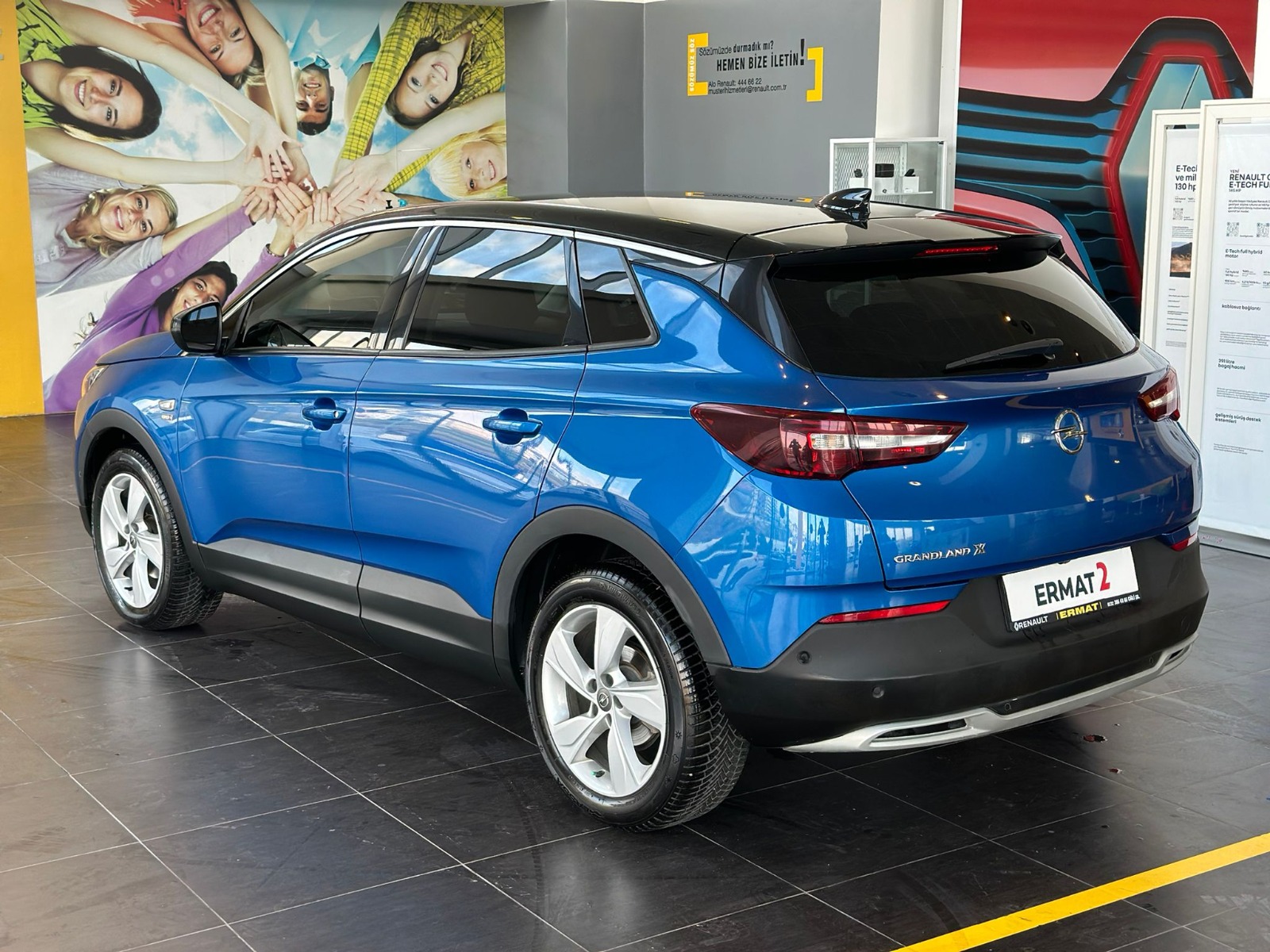 2020 Dizel Otomatik Opel Grandland X Mavi Ermat Motorlu Araçlar ve Tarım Ürünleri Sanayi Ticaret A.Ş.