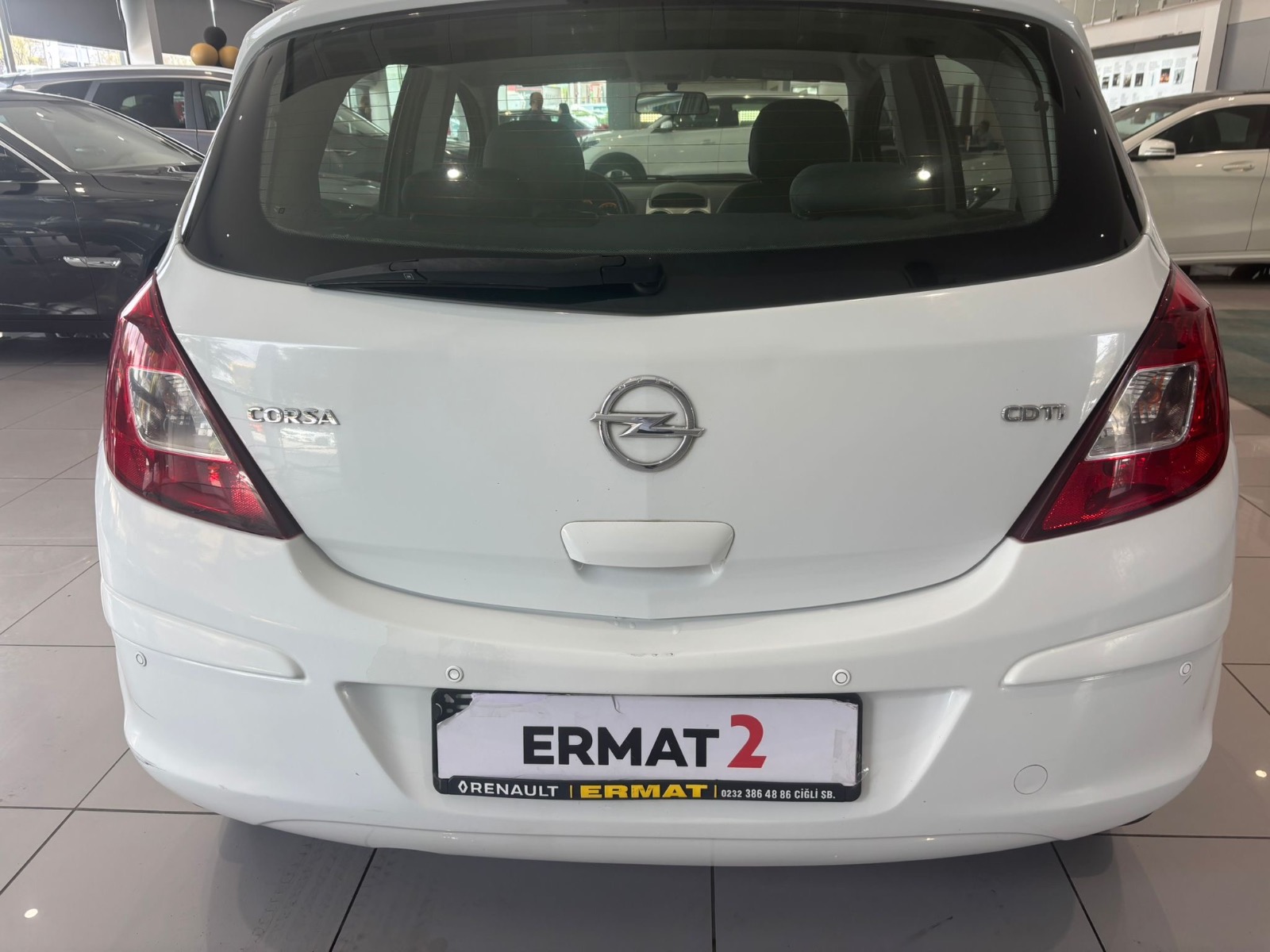 2014 Dizel Manuel Opel Corsa Beyaz Ermat Motorlu Araçlar ve Tarım Ürünleri Sanayi Ticaret A.Ş.