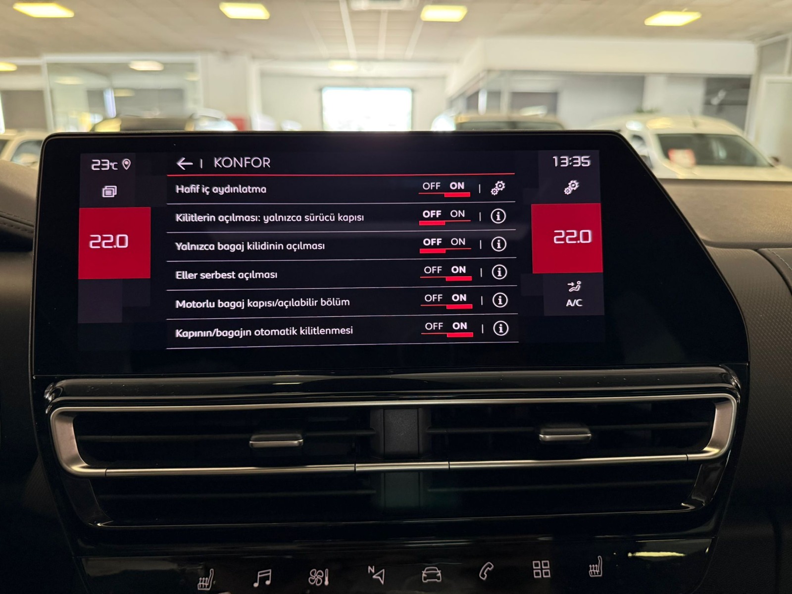 2022 Dizel Otomatik Citroen C5 AirCross Mavi Ermat Motorlu Araçlar ve Tarım Ürünleri Sanayi Ticaret A.Ş.
