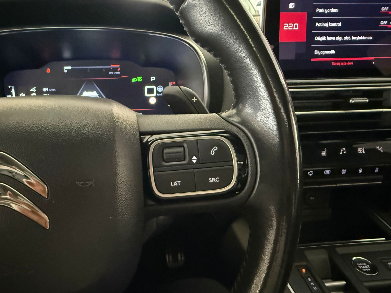 2022 Dizel Otomatik Citroen C5 AirCross Mavi Ermat Motorlu Araçlar ve Tarım Ürünleri Sanayi Ticaret A.Ş.
