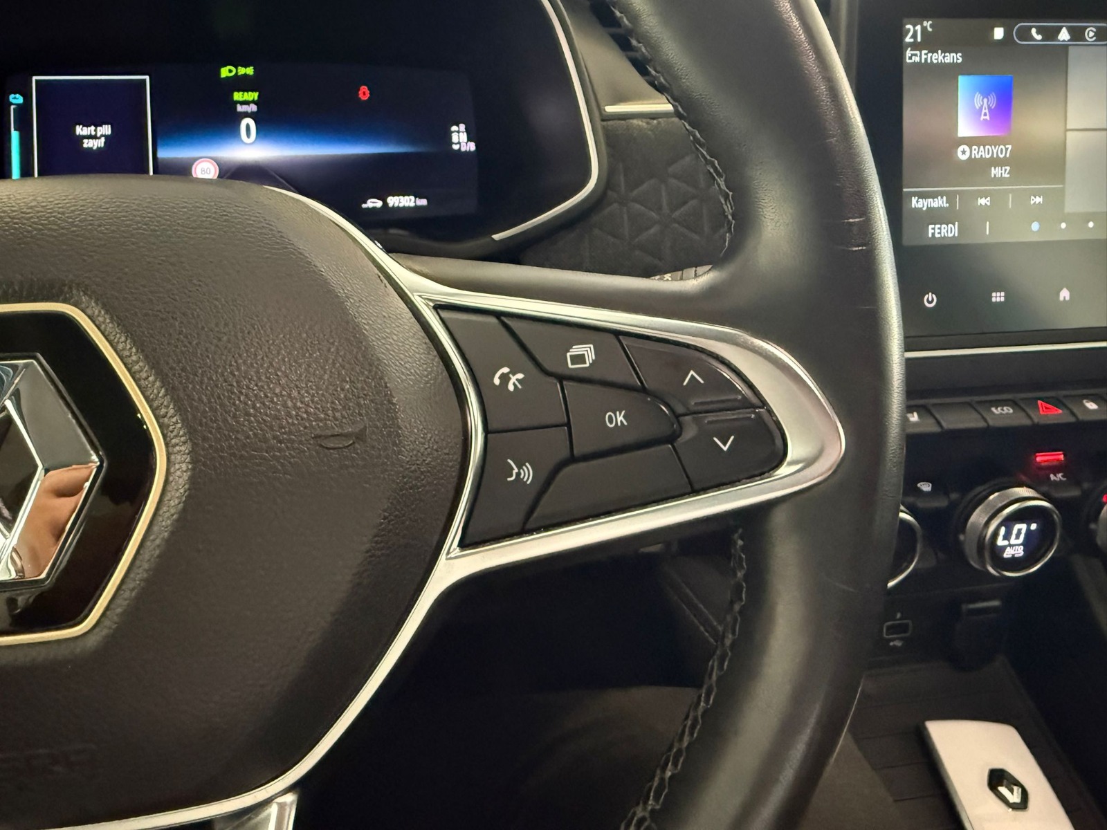 2022 Elektrik Otomatik Renault ZOE Mavi Ermat Motorlu Araçlar ve Tarım Ürünleri Sanayi Ticaret A.Ş.