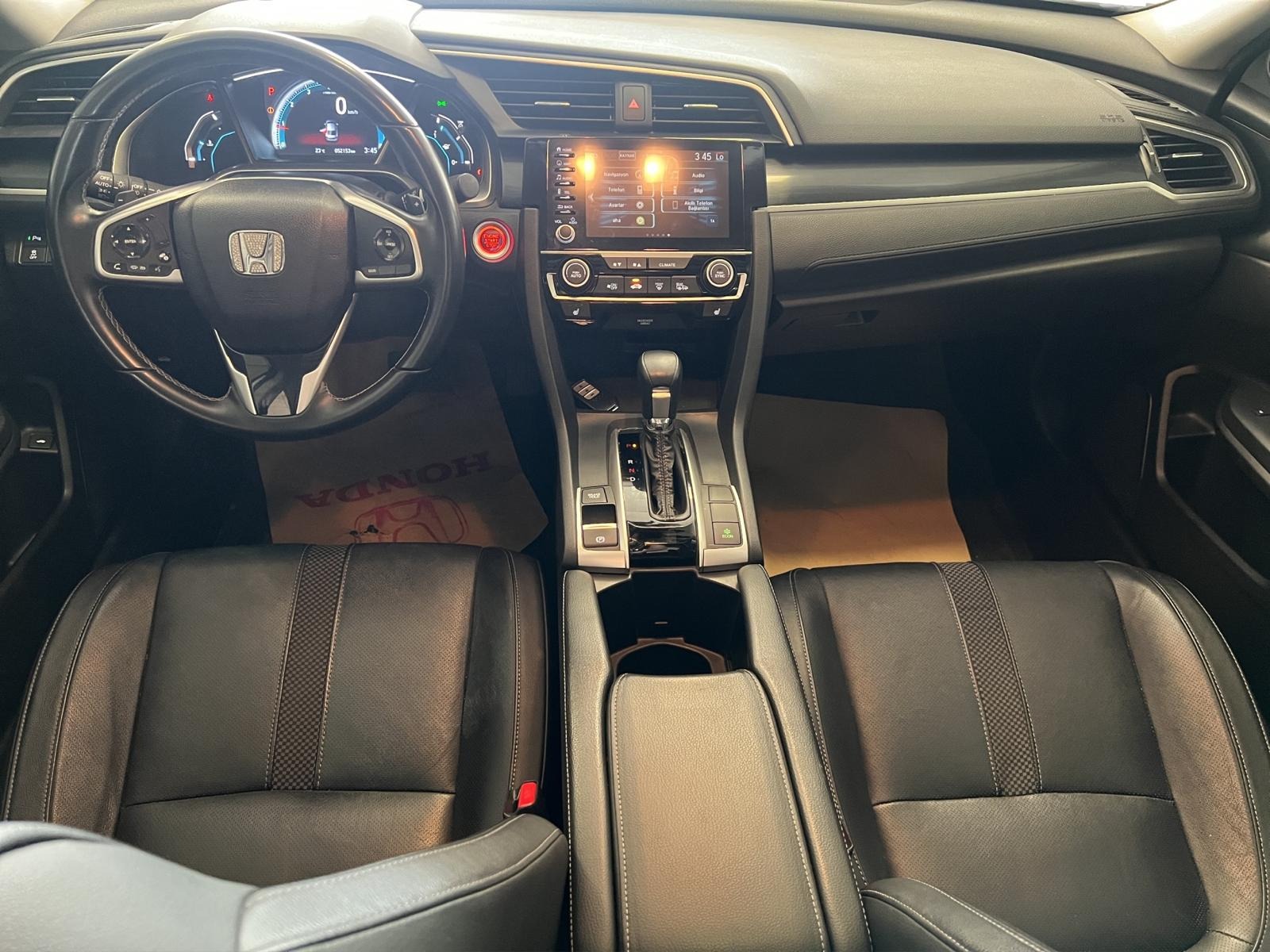2019 Benzin + LPG Otomatik Honda Civic Beyaz Ermat Motorlu Araçlar ve Tarım Ürünleri Sanayi Ticaret A.Ş.