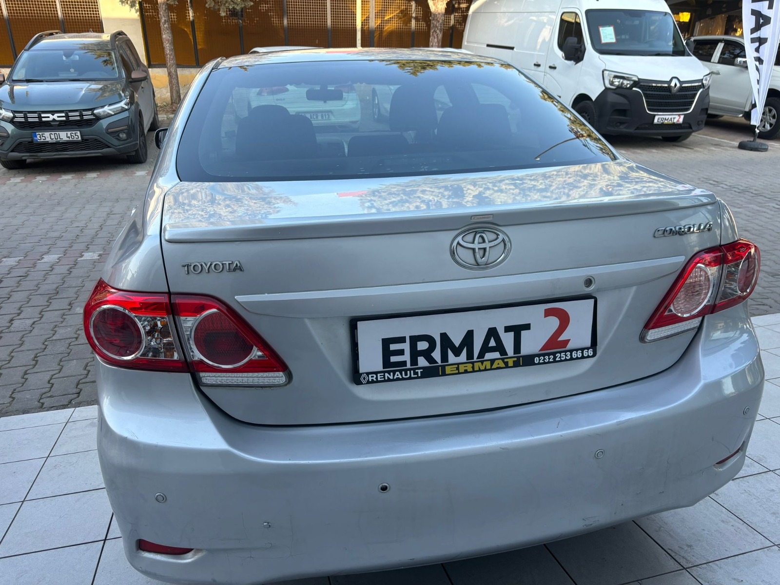 2012 Benzin + LPG Manuel Toyota Corolla Gri Ermat Motorlu Araçlar ve Tarım Ürünleri Sanayi Ticaret A.Ş.