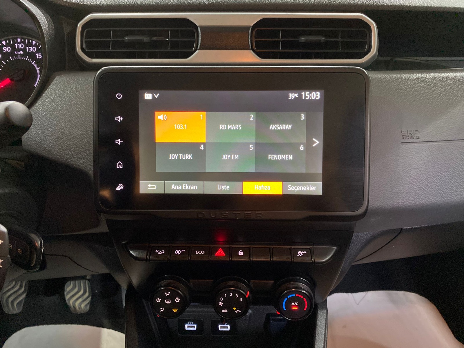 2023 Benzin Manuel Dacia Duster Yeşil Gürel Tasarım Aksesuar Otomotiv San. Tic. Ltd. Şti.