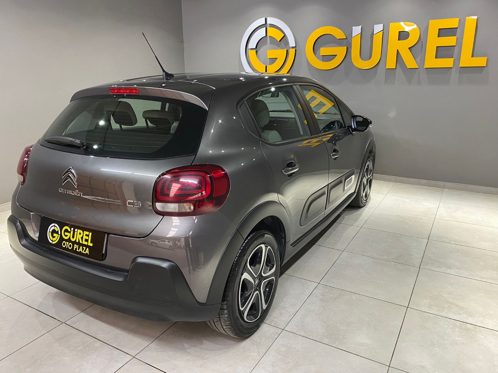2023 Benzin Otomatik Citroen C3 Gri Gürel Tasarım Aksesuar Otomotiv San. Tic. Ltd. Şti.