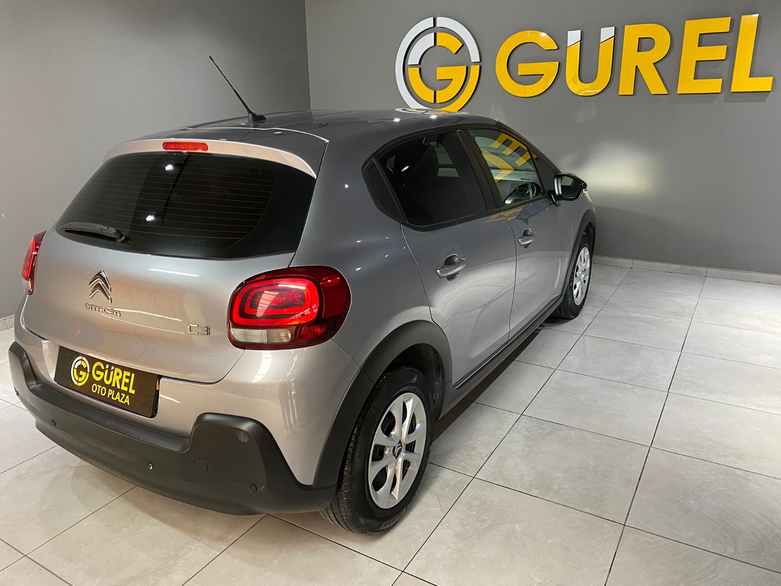 2023 Benzin Manuel Citroen C3 Gri Gürel Tasarım Aksesuar Otomotiv San. Tic. Ltd. Şti.