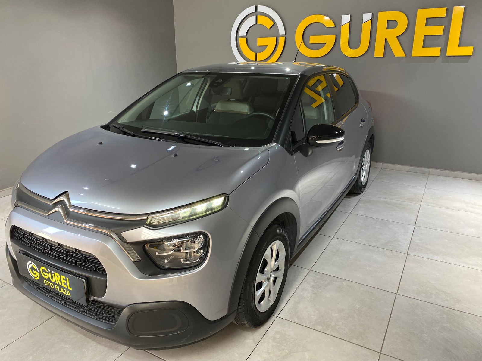 2023 Benzin Manuel Citroen C3 Gri Gürel Tasarım Aksesuar Otomotiv San. Tic. Ltd. Şti.