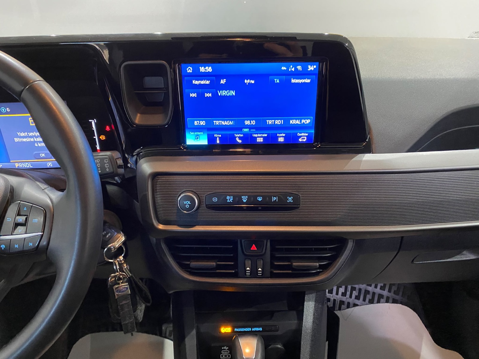 2024 Benzin Otomatik Ford Tourneo Courier Beyaz Gürel Tasarım Aksesuar Otomotiv San. Tic. Ltd. Şti.
