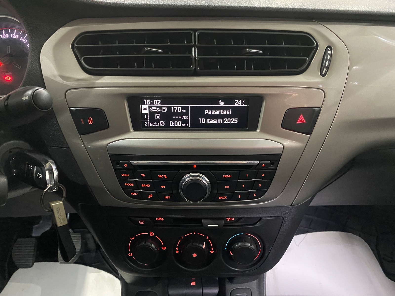 2023 Dizel Manuel Citroen C-Elysee Gri Gürel Tasarım Aksesuar Otomotiv San. Tic. Ltd. Şti.