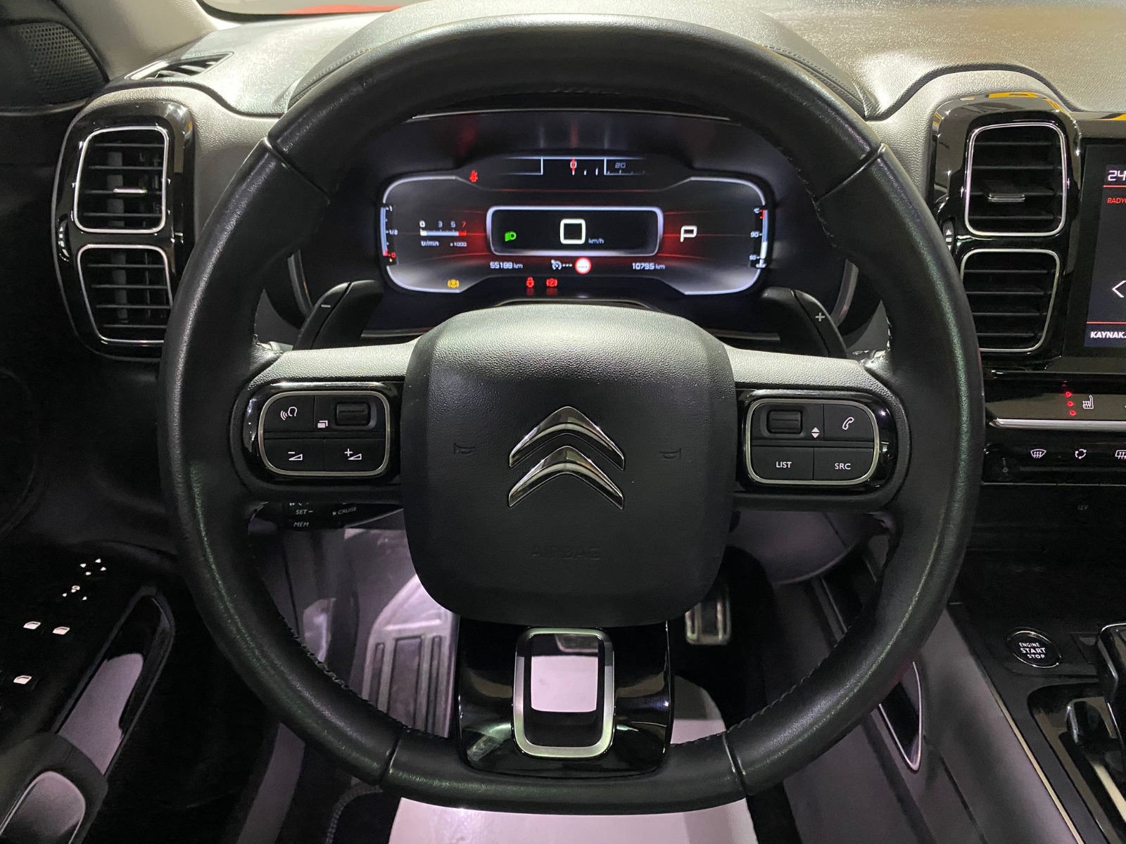 2019 Dizel Otomatik Citroen C5 AirCross Kırmızı Gürel Tasarım Aksesuar Otomotiv San. Tic. Ltd. Şti.