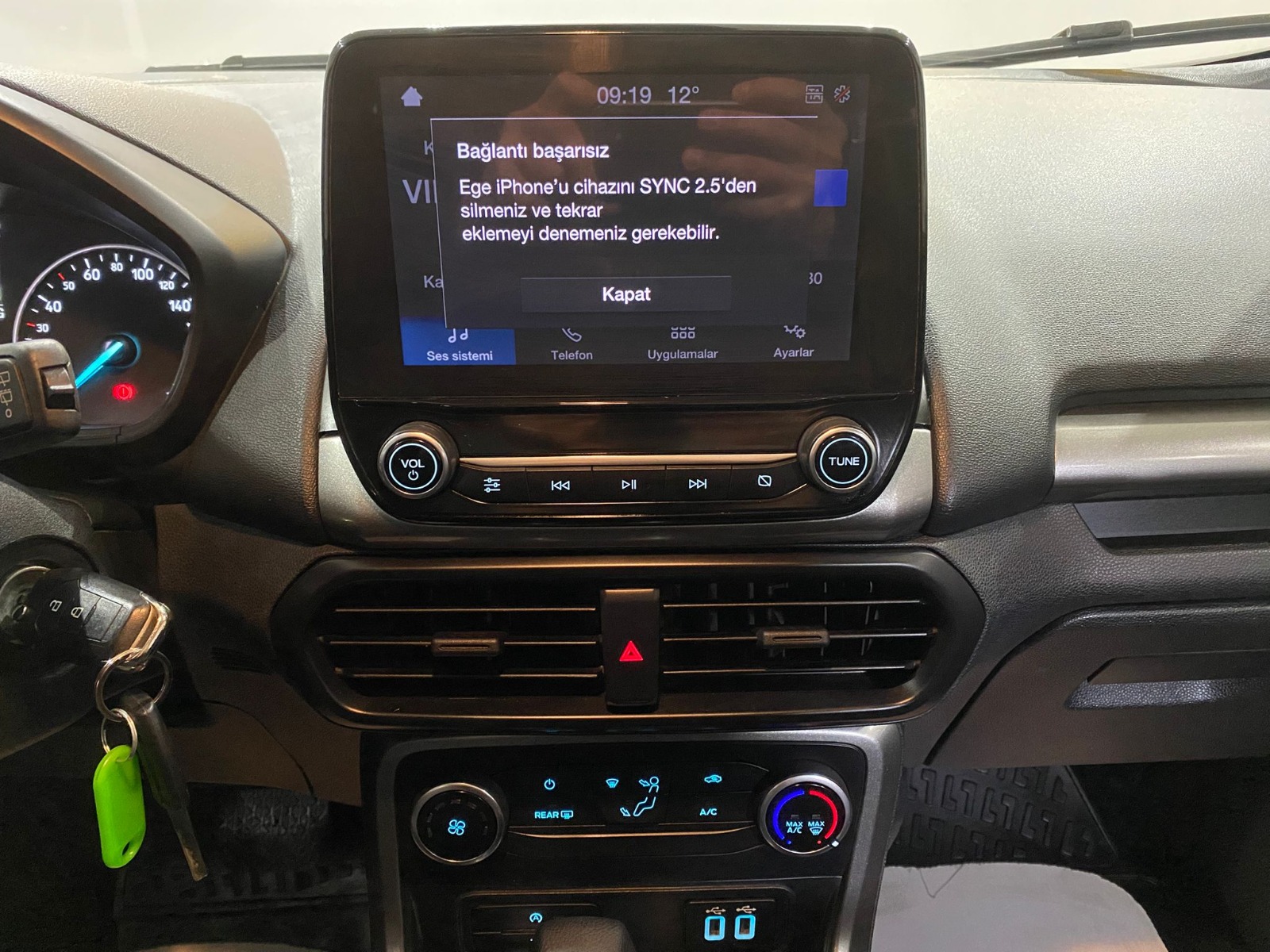 2020 Benzin Otomatik Ford EcoSport Beyaz Gürel Tasarım Aksesuar Otomotiv San. Tic. Ltd. Şti.