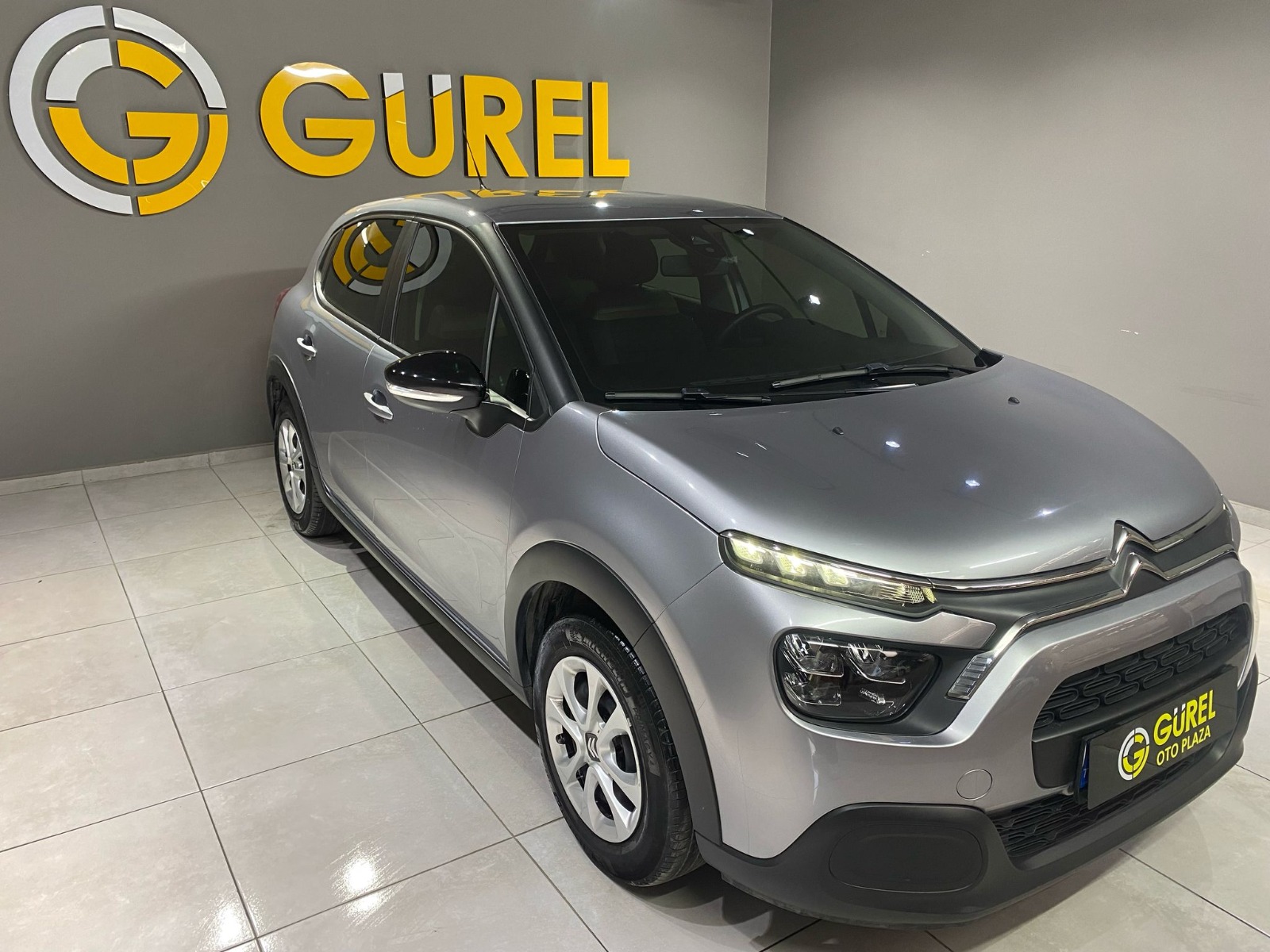 2023 Benzin Manuel Citroen C3 Gri Gürel Tasarım Aksesuar Otomotiv San. Tic. Ltd. Şti.