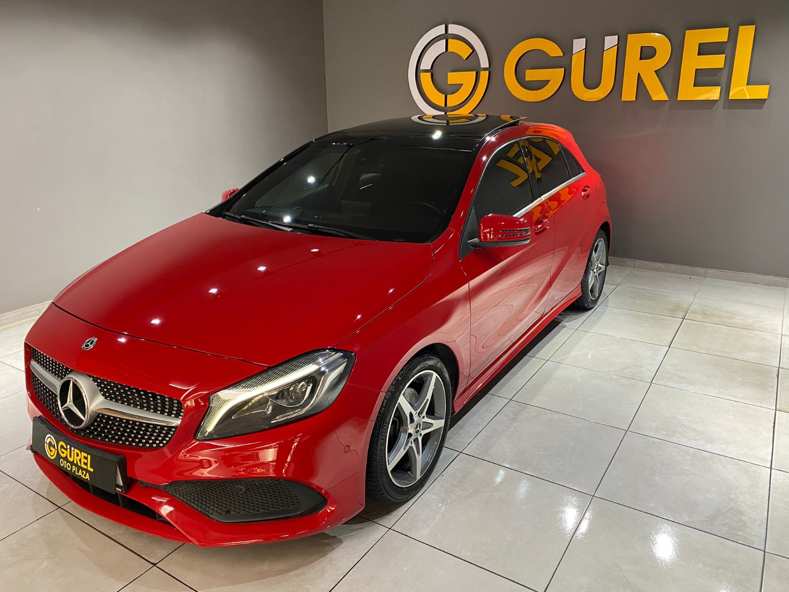 2018 Dizel Otomatik Mercedes-Benz A Kırmızı Gürel Tasarım Aksesuar Otomotiv San. Tic. Ltd. Şti.