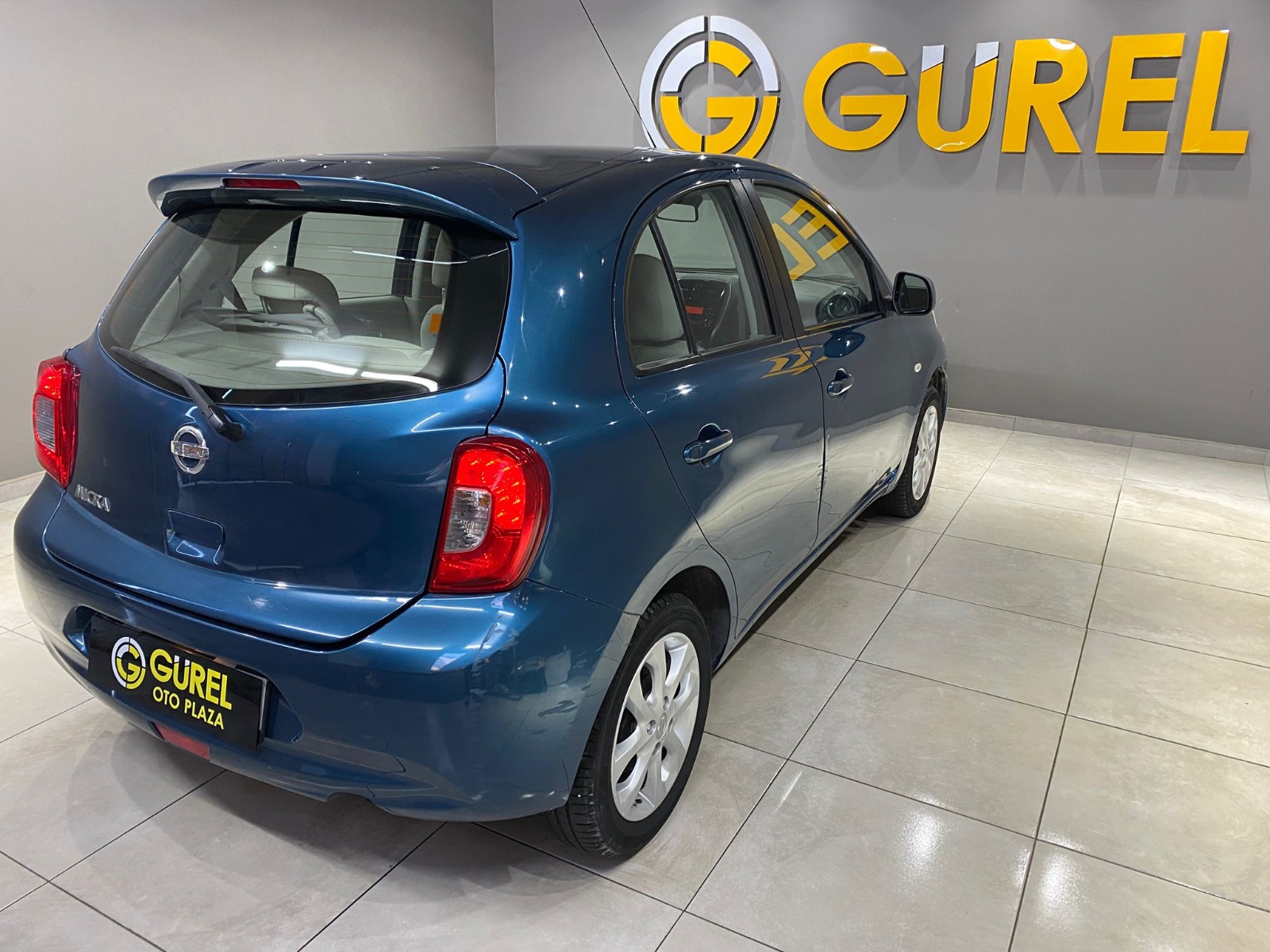 2016 Benzin Otomatik Nissan Micra Mavi Gürel Tasarım Aksesuar Otomotiv San. Tic. Ltd. Şti.