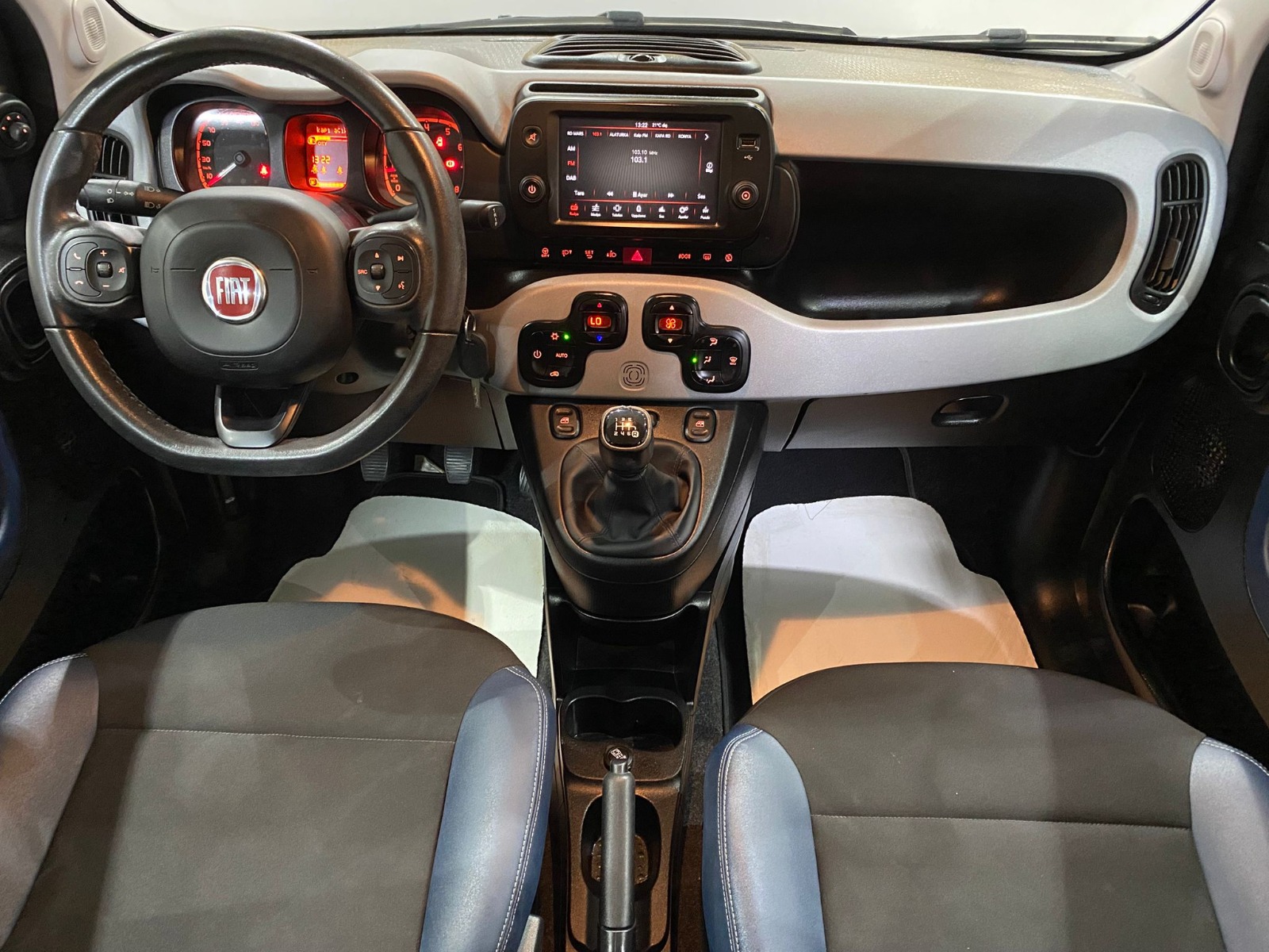 2021 MHEV Manuel Fiat Panda Mavi Gürel Tasarım Aksesuar Otomotiv San. Tic. Ltd. Şti.