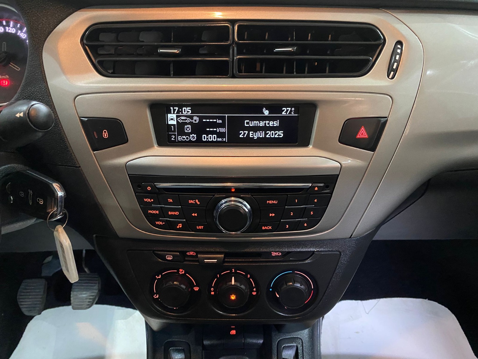 2023 Dizel Manuel Citroen C-Elysee Beyaz Gürel Tasarım Aksesuar Otomotiv San. Tic. Ltd. Şti.