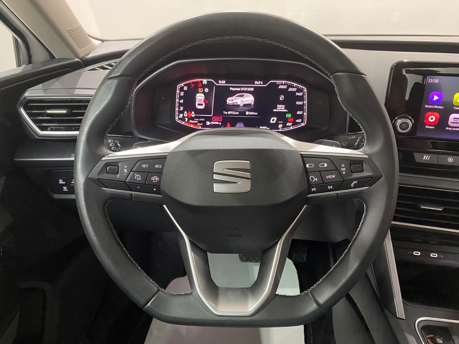2024 MHEV Otomatik Seat Leon Beyaz Gürel Tasarım Aksesuar Otomotiv San. Tic. Ltd. Şti.