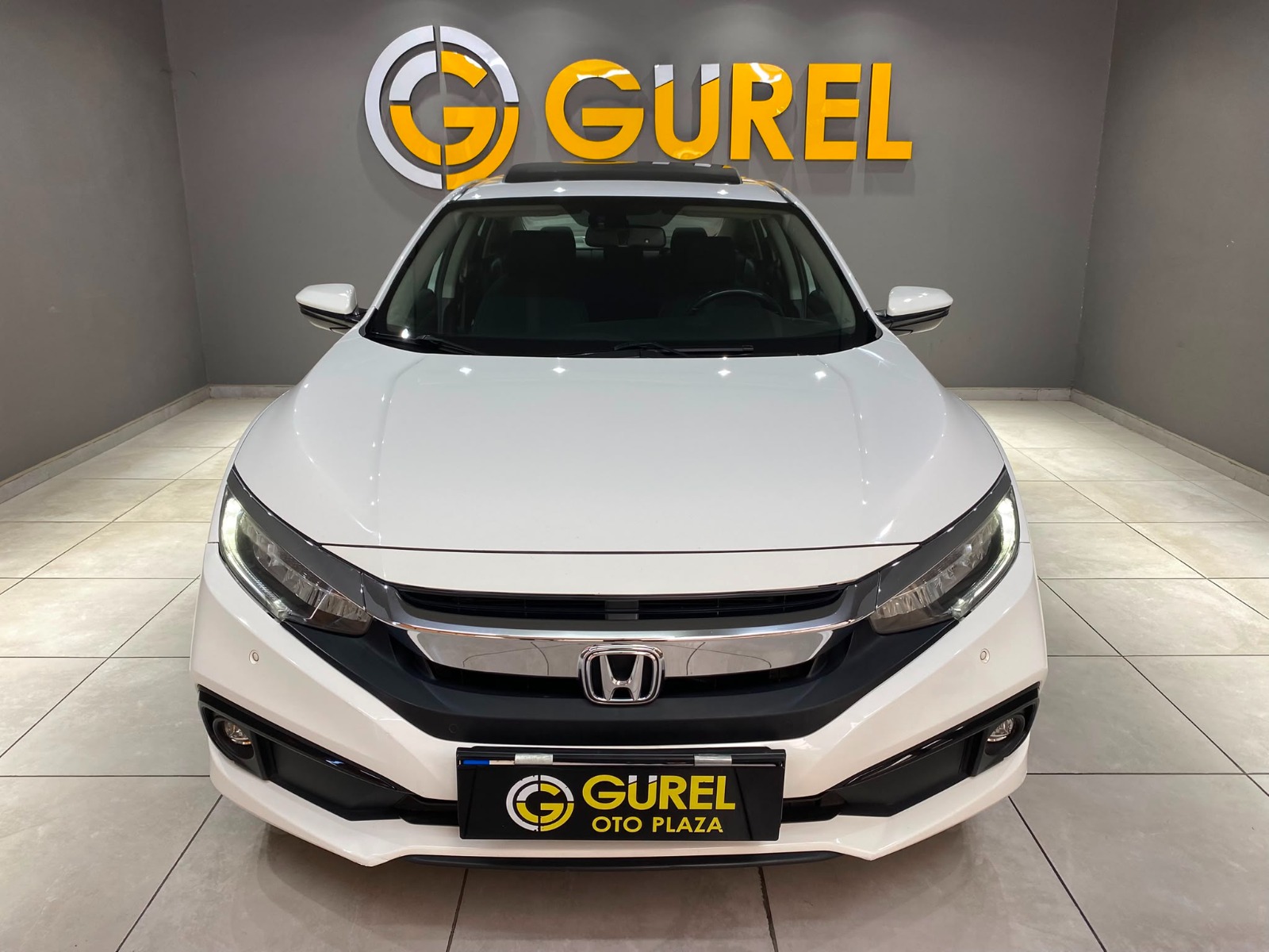 2019 Benzin Otomatik Honda Civic Beyaz Gürel Tasarım Aksesuar Otomotiv San. Tic. Ltd. Şti.