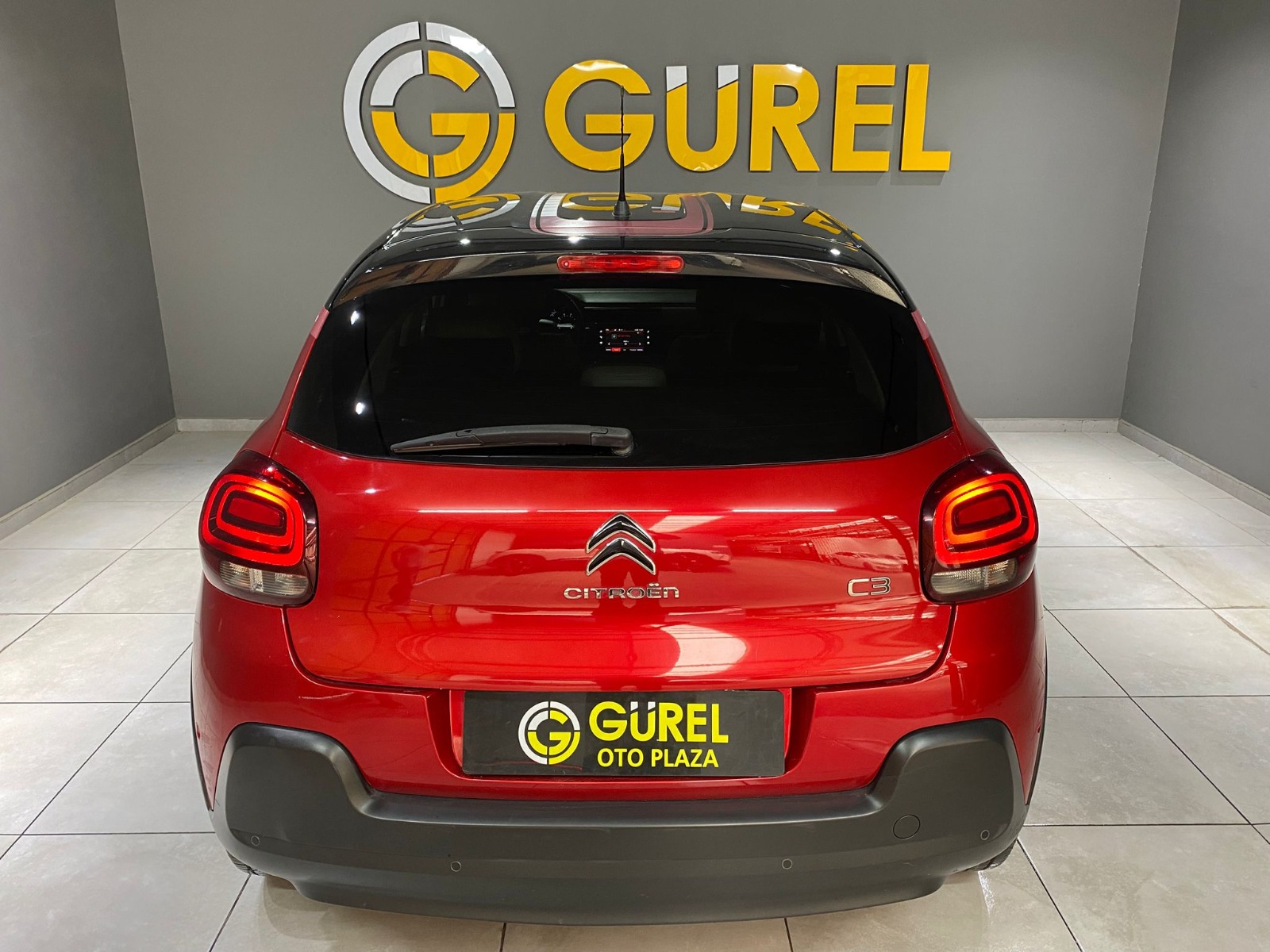 2020 Benzin Otomatik Citroen C3 Kırmızı Gürel Tasarım Aksesuar Otomotiv San. Tic. Ltd. Şti.