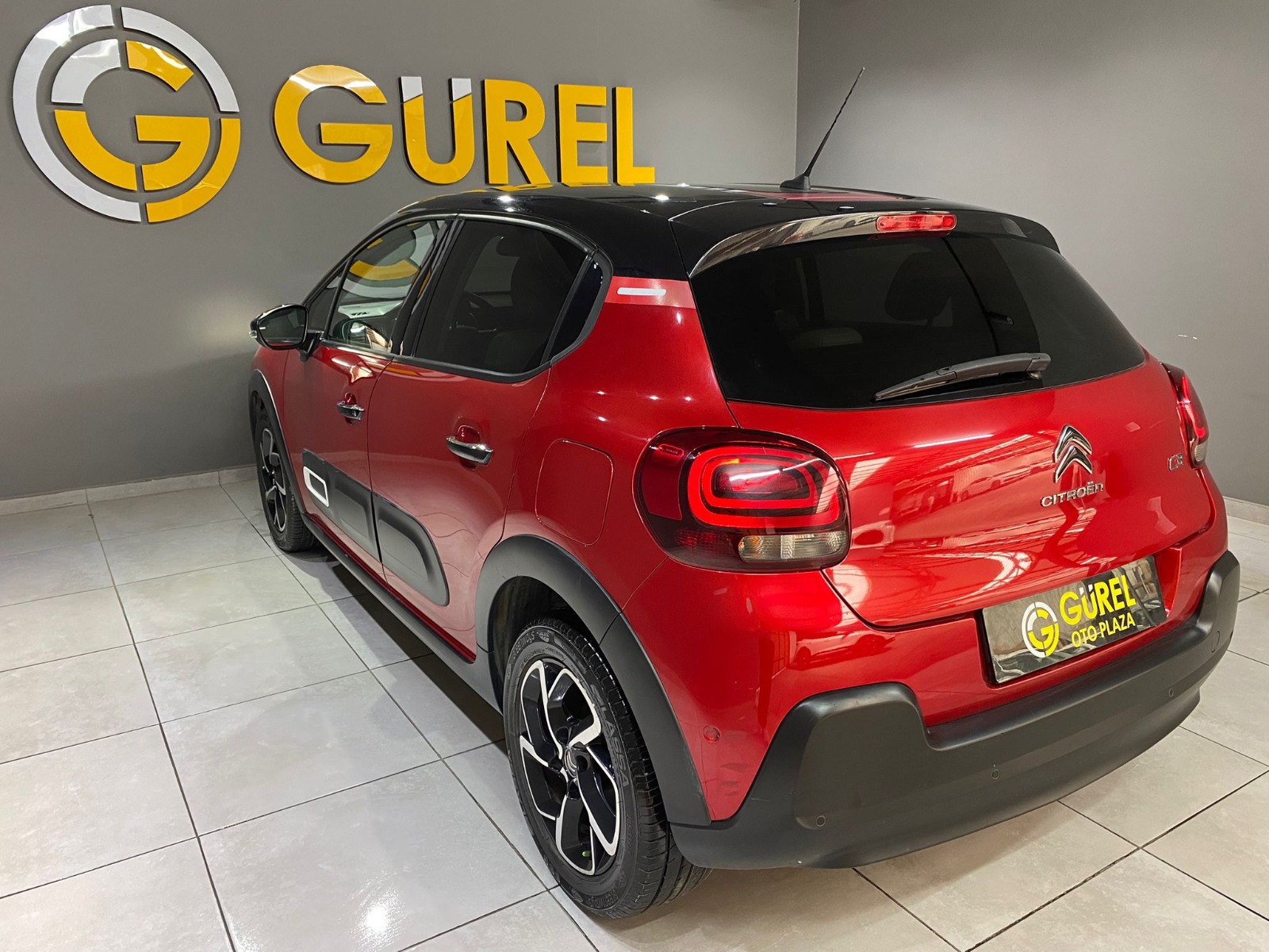 2020 Benzin Otomatik Citroen C3 Kırmızı Gürel Tasarım Aksesuar Otomotiv San. Tic. Ltd. Şti.