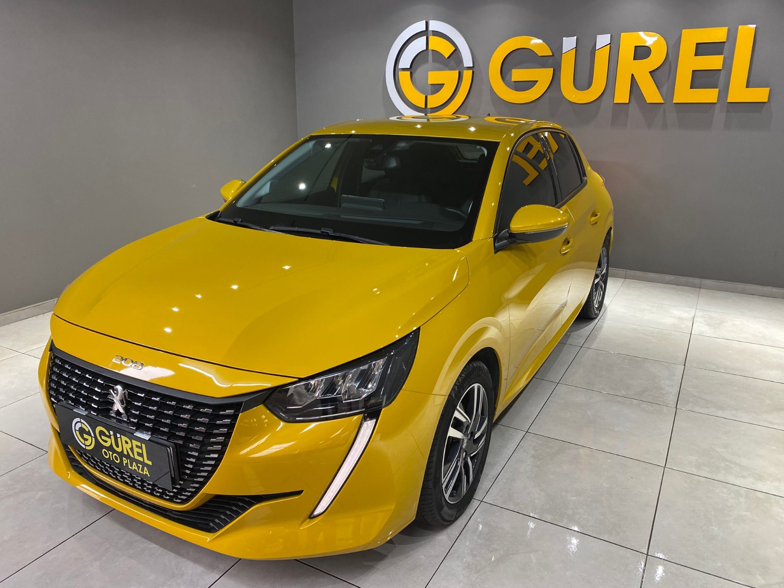 2021 Benzin Otomatik Peugeot 208 Sarı Gürel Tasarım Aksesuar Otomotiv San. Tic. Ltd. Şti.