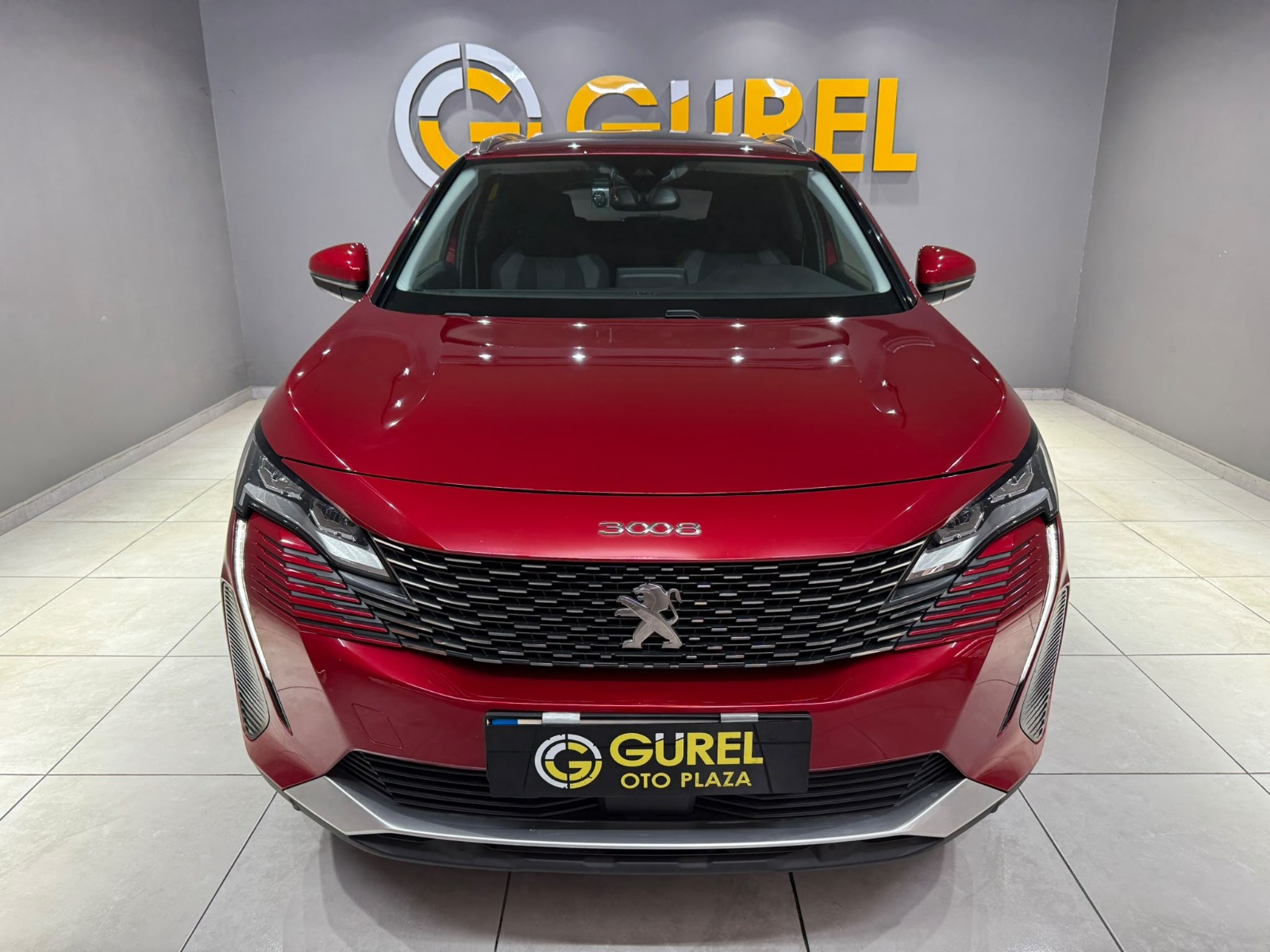 2020 Benzin Otomatik Peugeot 3008 Kırmızı Gürel Tasarım Aksesuar Otomotiv San. Tic. Ltd. Şti.