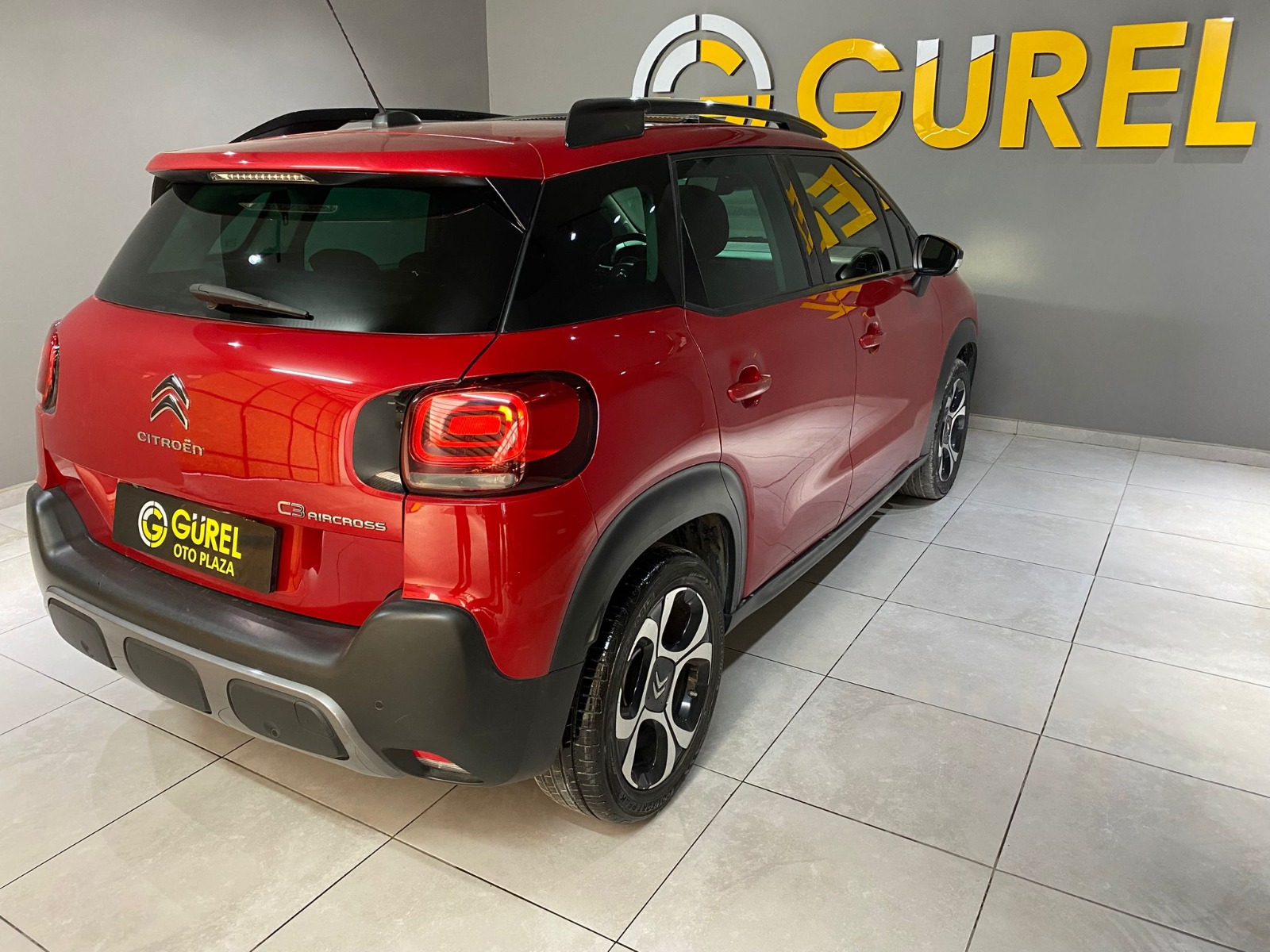 2021 Benzin Otomatik Citroen C3 AirCross Kırmızı Gürel Tasarım Aksesuar Otomotiv San. Tic. Ltd. Şti.