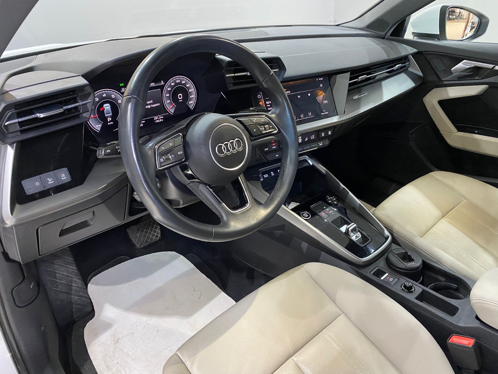 2022 MHEV Otomatik Audi A3 Beyaz Gürel Tasarım Aksesuar Otomotiv San. Tic. Ltd. Şti.