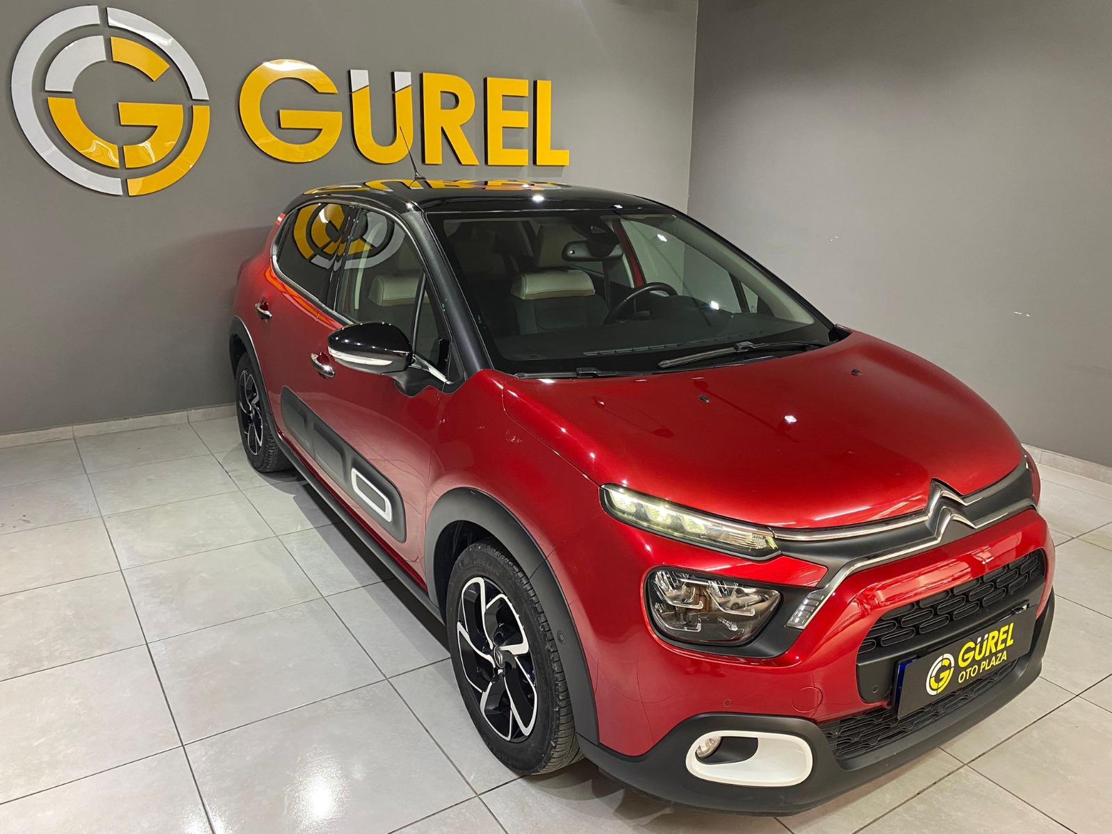 2020 Benzin Otomatik Citroen C3 Kırmızı Gürel Tasarım Aksesuar Otomotiv San. Tic. Ltd. Şti.