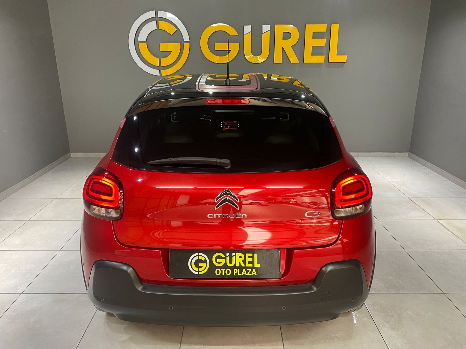 2020 Benzin Otomatik Citroen C3 Kırmızı Gürel Tasarım Aksesuar Otomotiv San. Tic. Ltd. Şti.