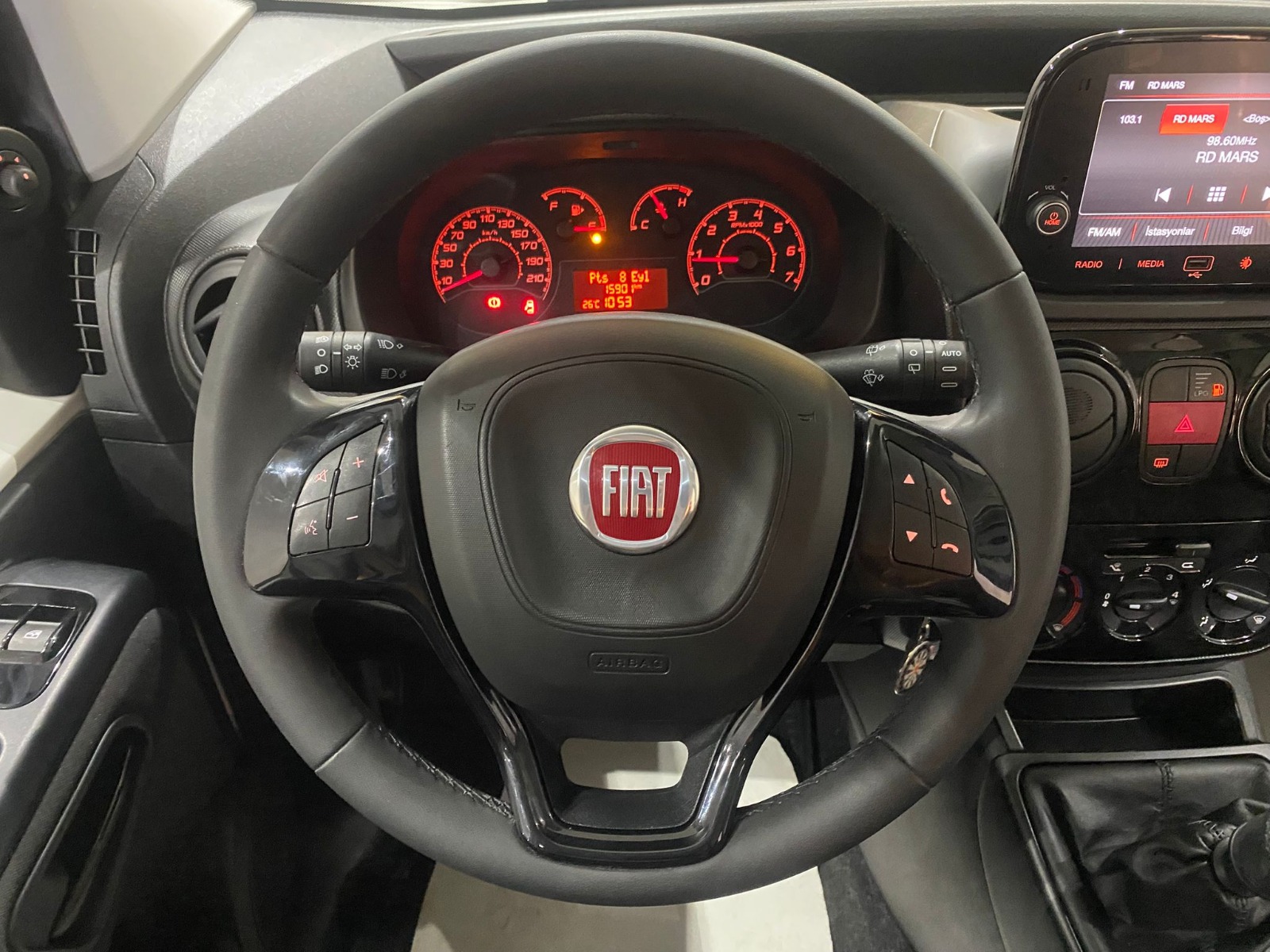 2023 Benzin + LPG Manuel Fiat Fiorino Beyaz Gürel Tasarım Aksesuar Otomotiv San. Tic. Ltd. Şti.