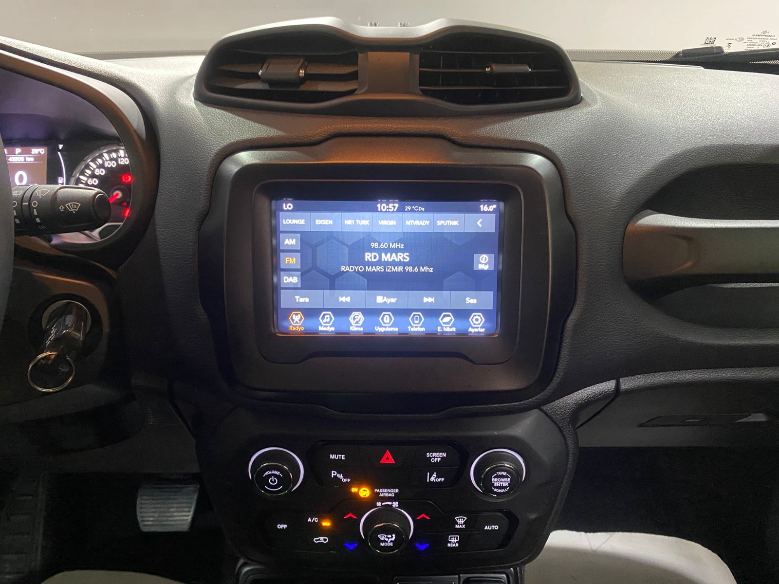 2023 MHEV Otomatik Jeep Renegade Mavi Gürel Tasarım Aksesuar Otomotiv San. Tic. Ltd. Şti.