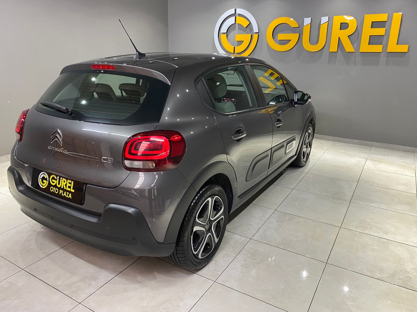 2023 Benzin Otomatik Citroen C3 Gri Gürel Tasarım Aksesuar Otomotiv San. Tic. Ltd. Şti.