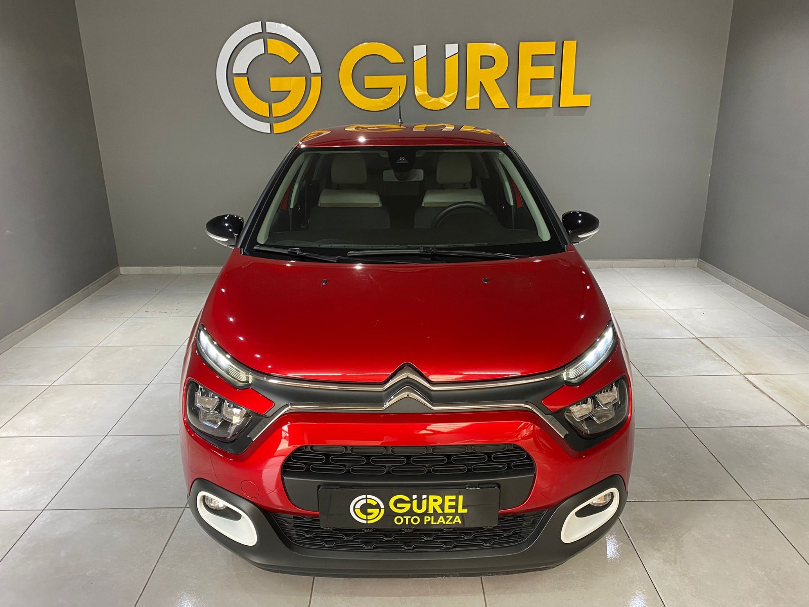 2024 Benzin Otomatik Citroen C3 Kırmızı Gürel Tasarım Aksesuar Otomotiv San. Tic. Ltd. Şti.