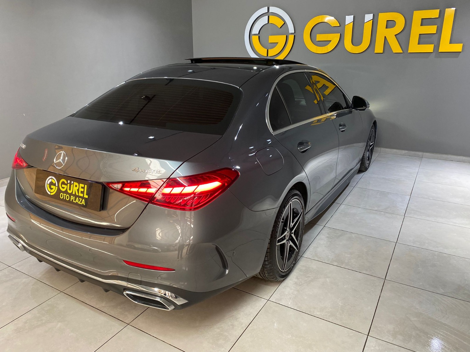 2023 MHEV Otomatik Mercedes-Benz C Gri Gürel Tasarım Aksesuar Otomotiv San. Tic. Ltd. Şti.