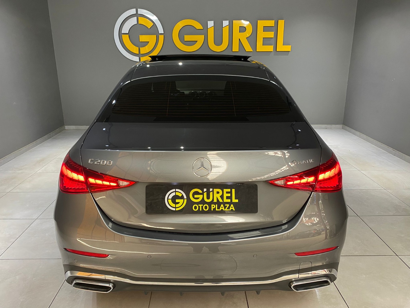 2023 MHEV Otomatik Mercedes-Benz C Gri Gürel Tasarım Aksesuar Otomotiv San. Tic. Ltd. Şti.