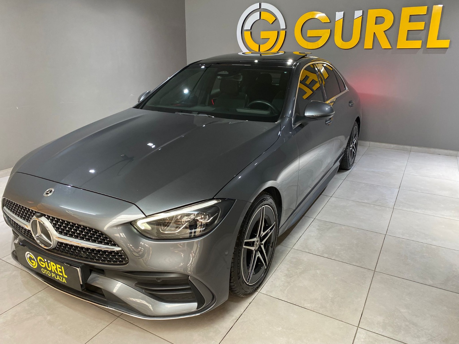 2023 MHEV Otomatik Mercedes-Benz C Gri Gürel Tasarım Aksesuar Otomotiv San. Tic. Ltd. Şti.