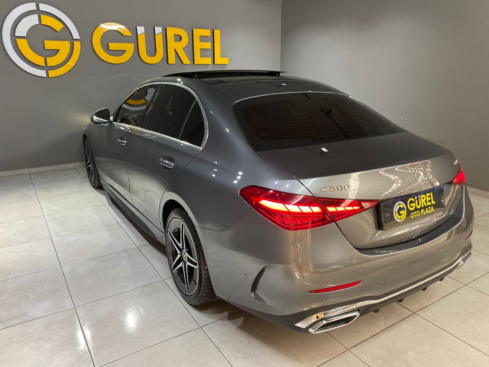 2023 MHEV Otomatik Mercedes-Benz C Gri Gürel Tasarım Aksesuar Otomotiv San. Tic. Ltd. Şti.