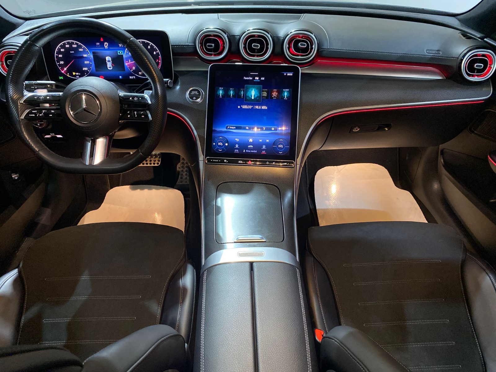 2023 MHEV Otomatik Mercedes-Benz C Gri Gürel Tasarım Aksesuar Otomotiv San. Tic. Ltd. Şti.