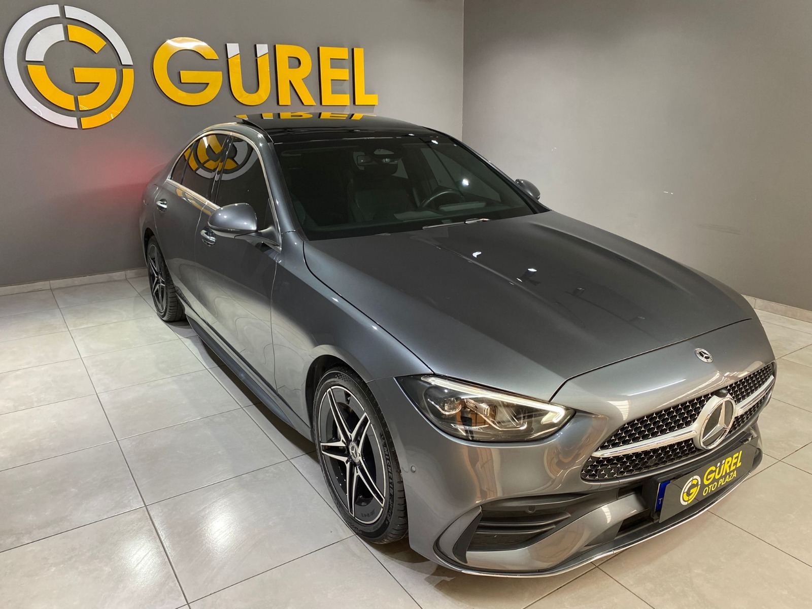 2023 MHEV Otomatik Mercedes-Benz C Gri Gürel Tasarım Aksesuar Otomotiv San. Tic. Ltd. Şti.
