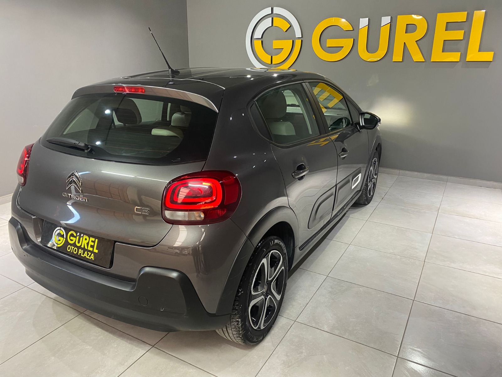 2023 Benzin Otomatik Citroen C3 Gri Gürel Tasarım Aksesuar Otomotiv San. Tic. Ltd. Şti.