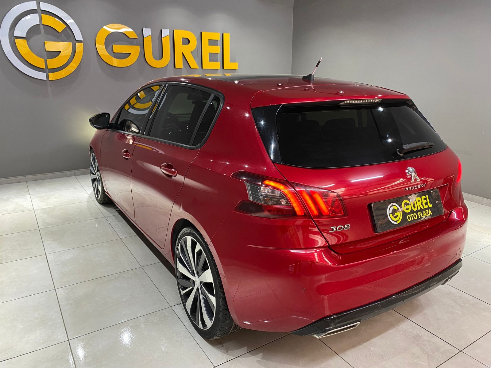 2020 Benzin Otomatik Peugeot 308 Kırmızı Gürel Tasarım Aksesuar Otomotiv San. Tic. Ltd. Şti.