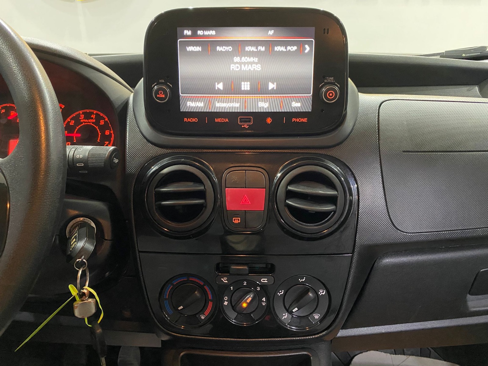 2023 Dizel Manuel Fiat Fiorino Beyaz Gürel Tasarım Aksesuar Otomotiv San. Tic. Ltd. Şti.