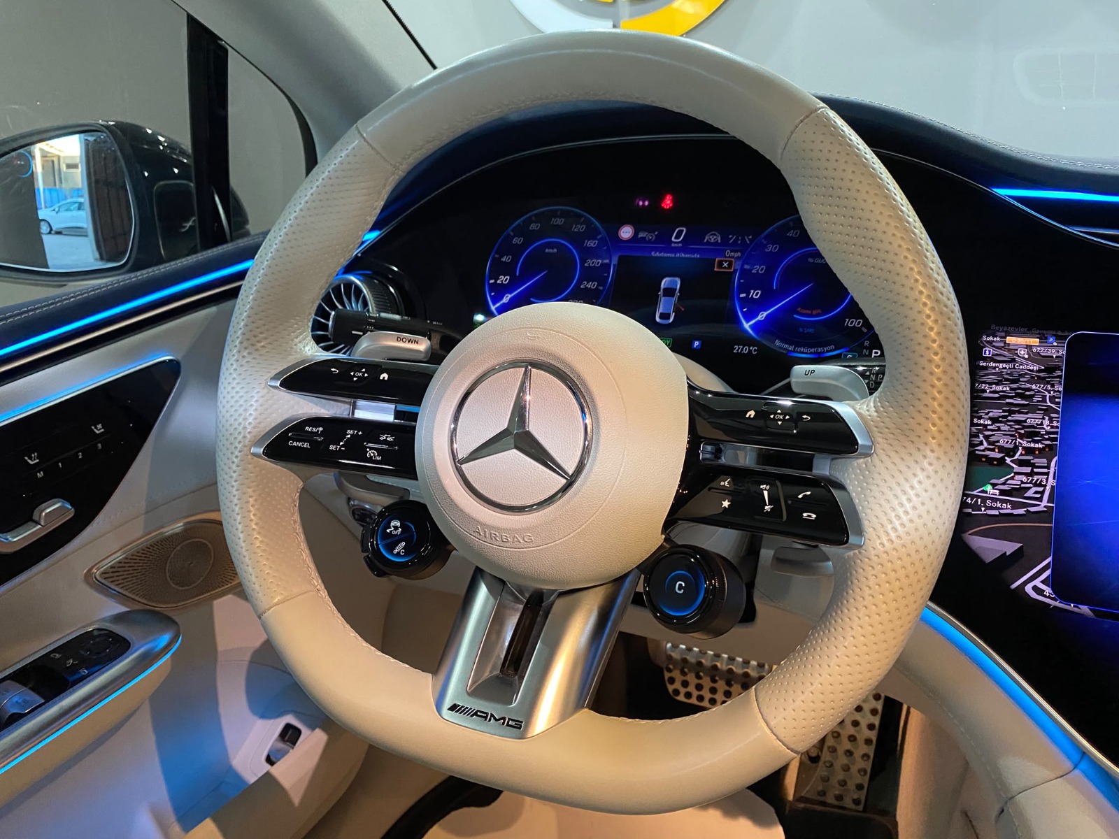 2023 Elektrik Otomatik Mercedes-Benz EQE Gri Gürel Tasarım Aksesuar Otomotiv San. Tic. Ltd. Şti.