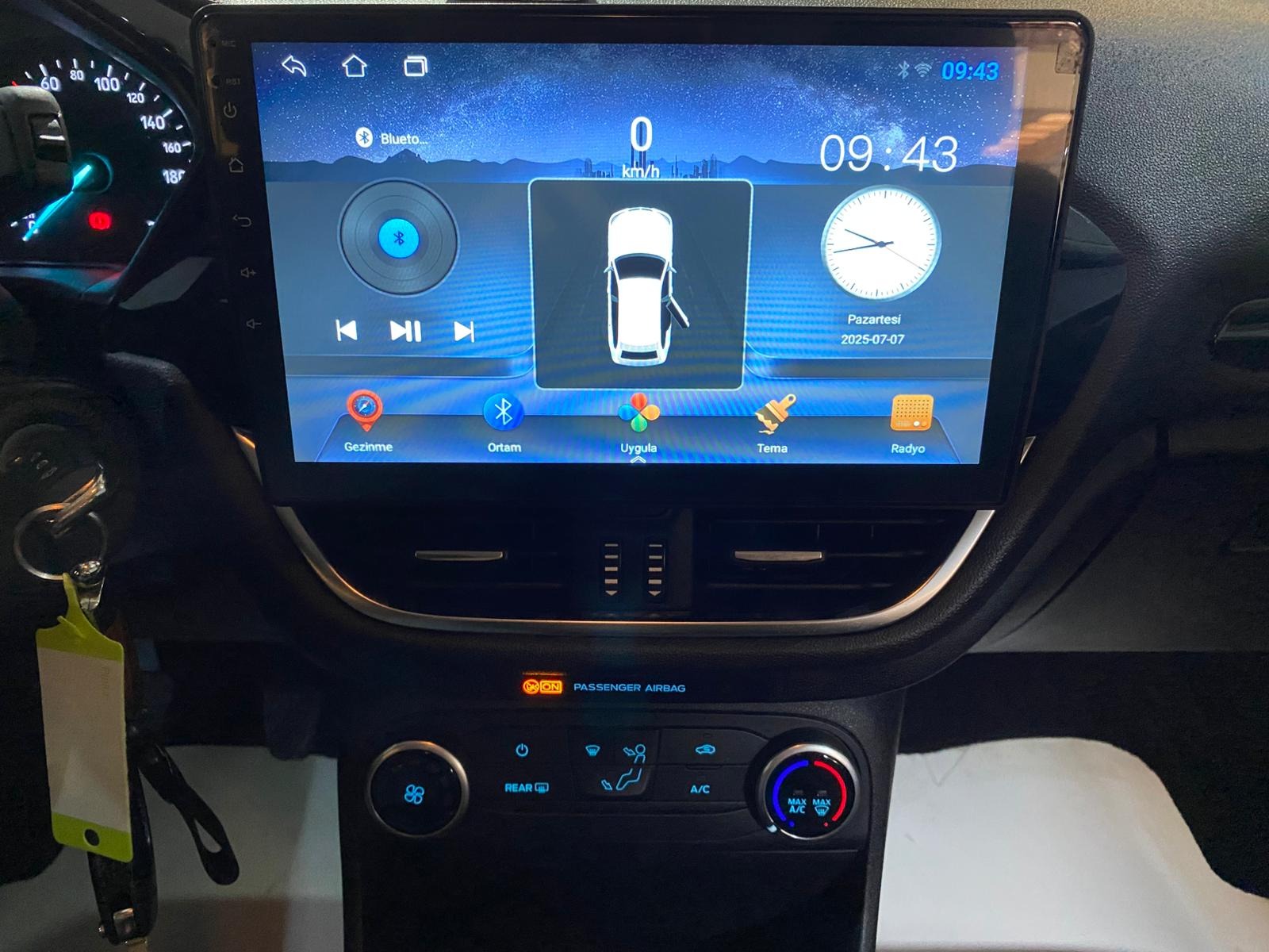 2019 Benzin Manuel Ford Fiesta Beyaz Gürel Tasarım Aksesuar Otomotiv San. Tic. Ltd. Şti.