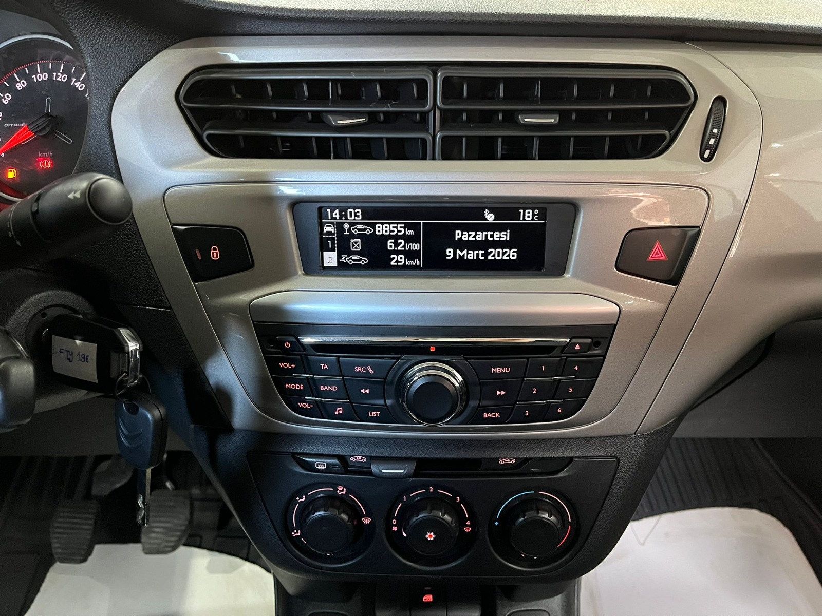 2022 Dizel Manuel Citroen C-Elysée Beyaz Gürel Tasarım Aksesuar Otomotiv San. Tic. Ltd. Şti.